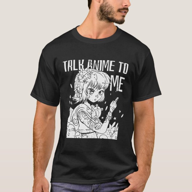 T-shirt Anime Japon Otaku Kawaii Cosplay japonais Ga Anim (Devant)