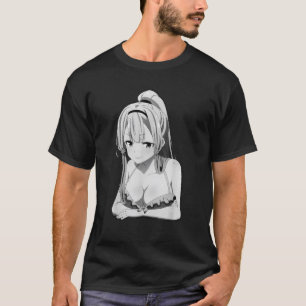 T-shirt Anime Japonaise Anime Fans été esthétique Lewd Wai