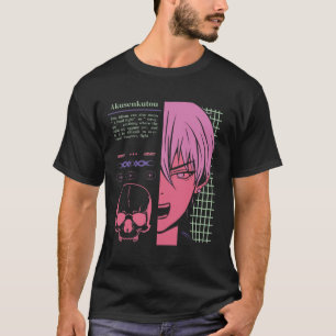 T-shirt Anime japonaise de Grunge