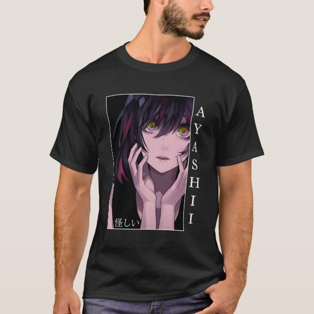 T-shirt Anime japonaise esthétique Anime Otaku (Devant)