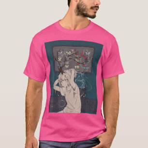 T-shirt Anime Lofi Girl Rétro 90s Aesthetic Japanese Otaku