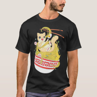 T-shirt Anime Lover Kawaii Stuff Bowl Ramen Noodle Japanes