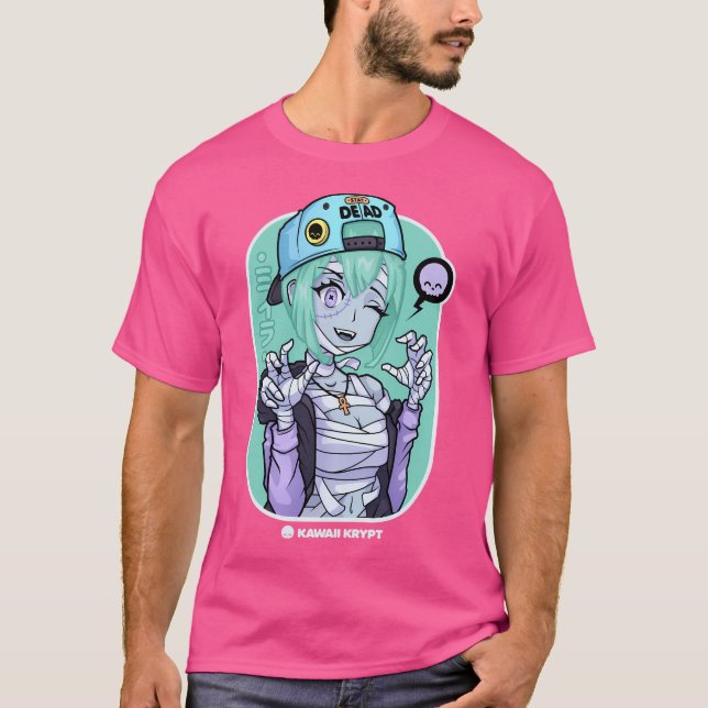 T-shirt Anime maman fille (Devant)