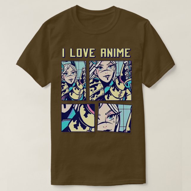 T-shirt Anime manga  (Design devant)