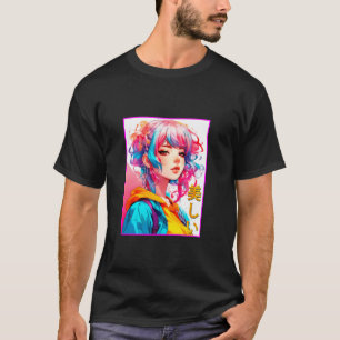T-shirt Anime manga fille Harajuku Kawaii Otaku style Long