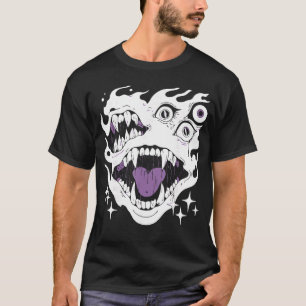 T-shirt Anime Manga Japonais Horreur Effrayant Kawaii Alle