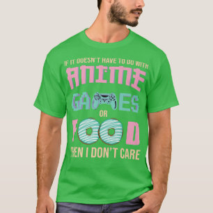 T-shirt Anime manga jeu vêtements gamer style japonais