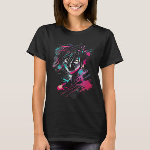 T-shirt Anime Manga Motif Abstraite illustration Anime