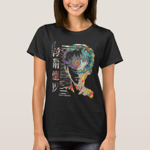 T-shirt Anime Manga Motif Mandala Art Anime 1