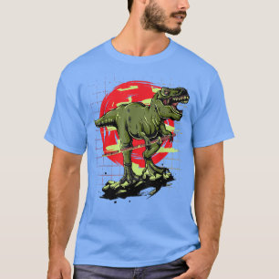 T-shirt Anime Manga Samurai Dino (2)