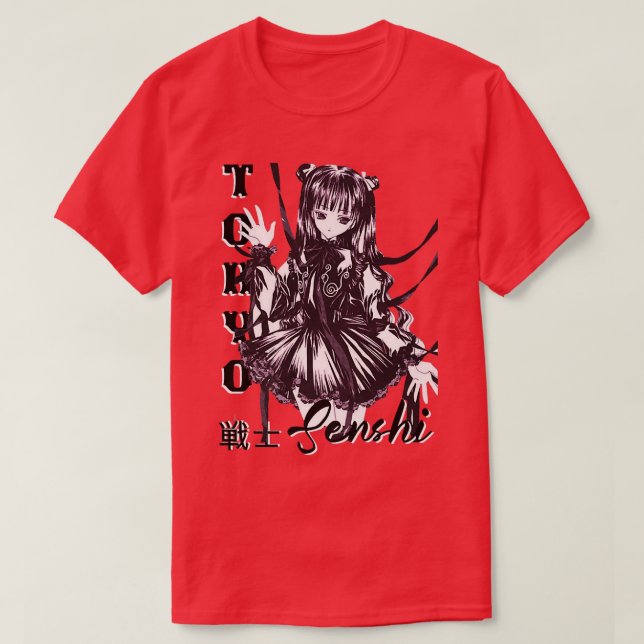 T-shirt Anime Manga Sey Witch Otaku Style Tokyo Gothique S (Design devant)