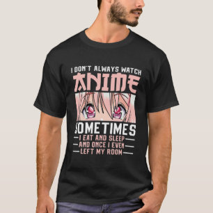 T-shirt Anime Merch Femmes Ados filles garçons Je ne suis