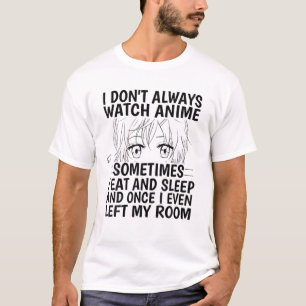 T-shirt Anime Merch Pour Femmes Kawaii Anime Girl Japonais