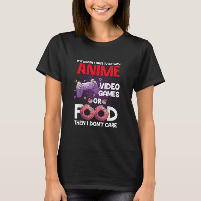 T-shirt Anime Nage Girls Anime Lovers (Devant)