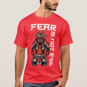 T-shirt Anime Ninjas - Fear Is Not Evil - Samurais - Katan