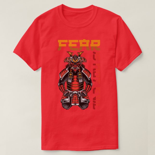 T-shirt Anime Ninjas  Fear Is Not Evil  Samurais  Katanas  (Design devant)