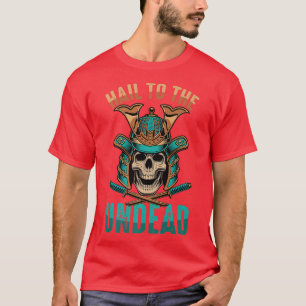 T-shirt Anime Ninjas Hail Aux Morts Non Samurais Manga