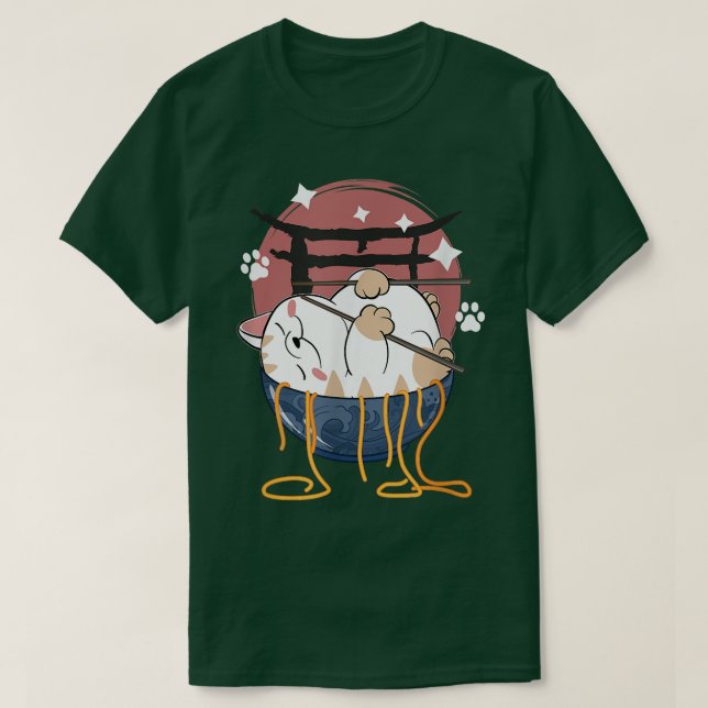 T-shirt Anime Noodle Japanese Ra (Design devant)
