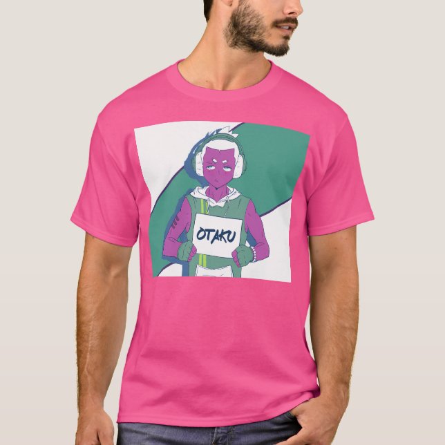 T-shirt Anime Otaku (Devant)