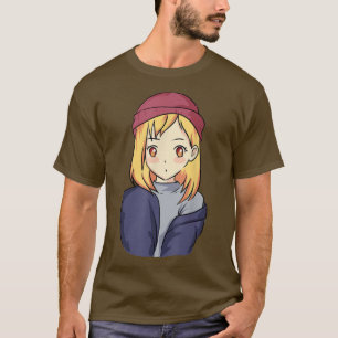 T-shirt Anime Otaku Girl - Automne - Japon Culture Art - A