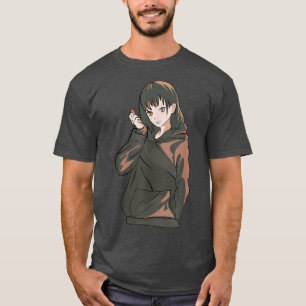 T-shirt Anime Otaku Girl - fraise - Japon esthétique120