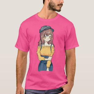T-shirt Anime Otaku GirlAutomneJapon Culture ArtEsthétique
