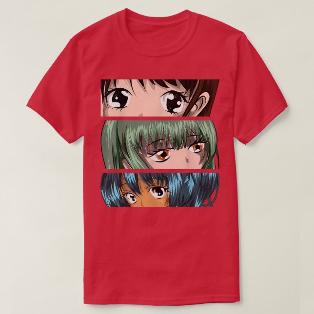 T-shirt Anime Otaku Kawaii Women Japan Manga Japanese Girl (Design devant)