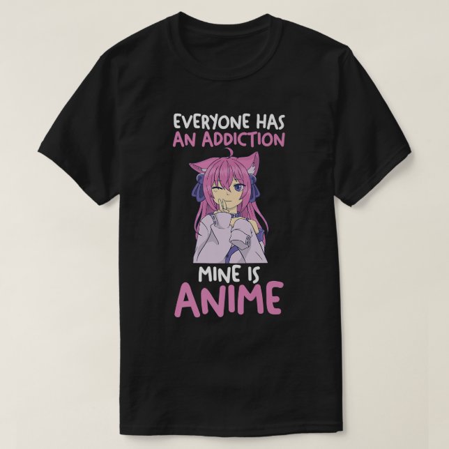 T-shirt Anime Premium  (Design devant)