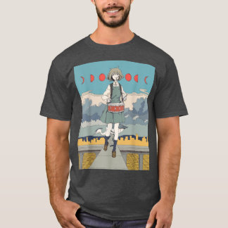 T-shirt Anime Retro 90s Lofi Soft Grunge Japanes esthétiqu