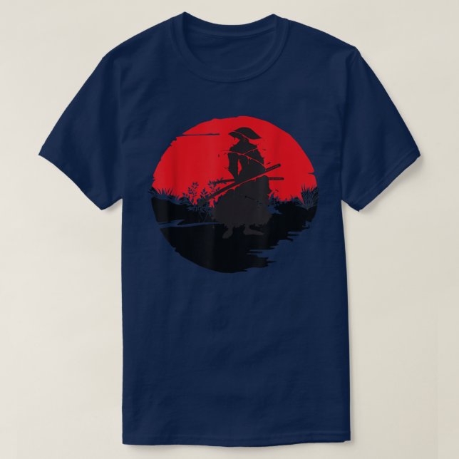 T-shirt Anime Samurai Guerrier Héros Force (2) (Design devant)