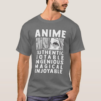T-shirt Anime Signification Authentique Notable Ingénieux 