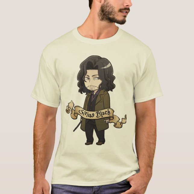 T-shirt Anime Sirius Black (Devant)
