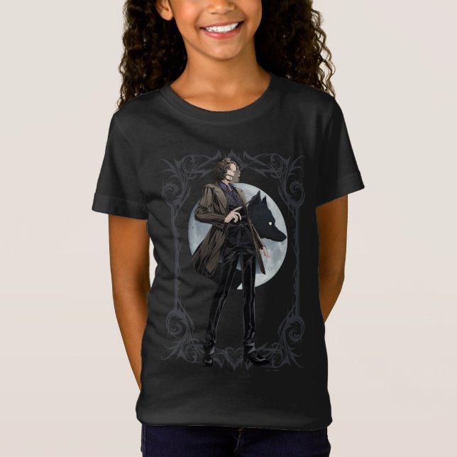 T-Shirt Anime Sirius Black Animagus becomes (Devant)