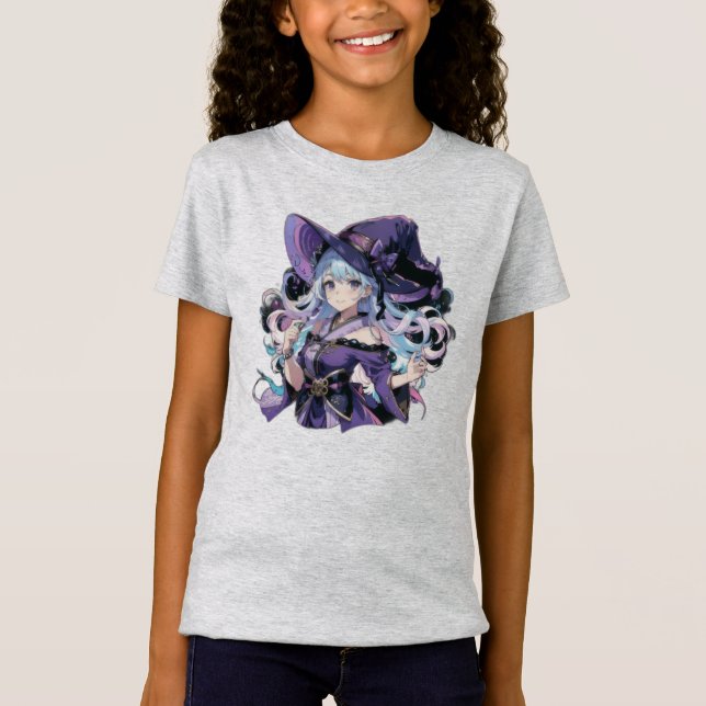 T-Shirt Anime/Sorcière/Halloween  (Devant)
