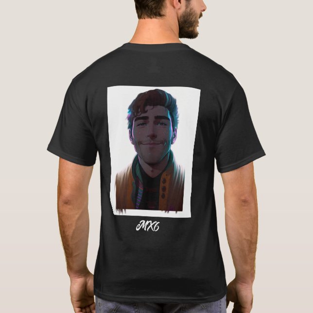 T-Shirt Anime - Space Man (Dos)