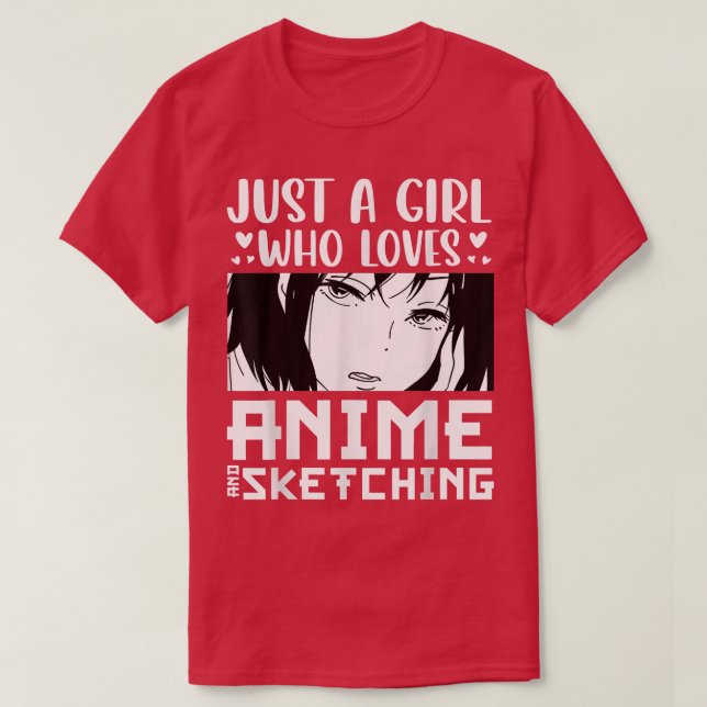 T-shirt Anime Stuff (Design devant)