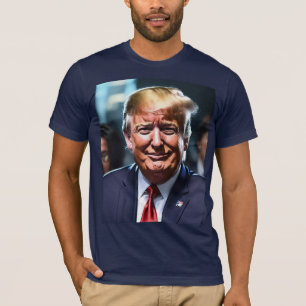 T-shirt "Anime Trump : Le Commandant Souriant