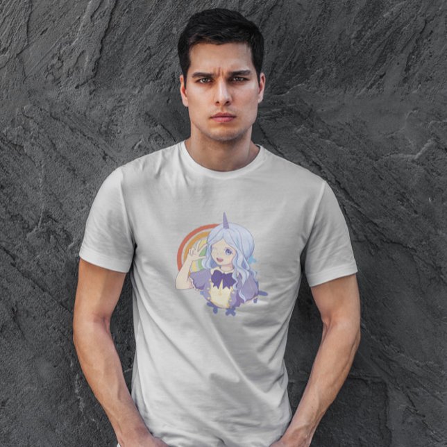 T-shirt Anime Unicorn fille (Créateur téléchargé)