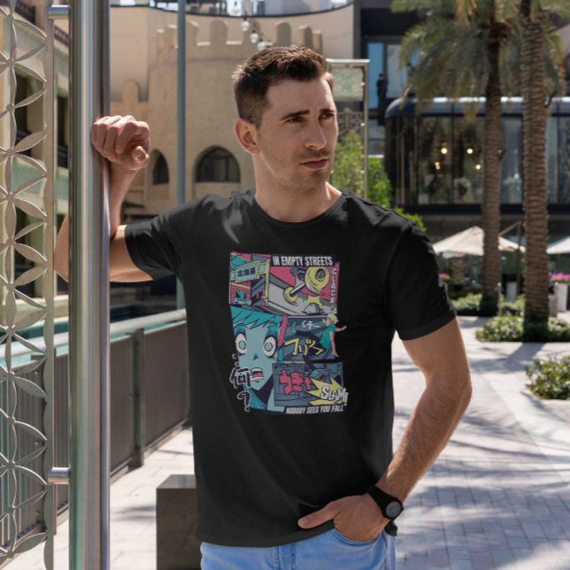T-shirt Anime Vaporwave (Créateur téléchargé)
