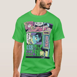 T-shirt Anime Vaporwave Japon Anime Merch Anime Stuff Japa