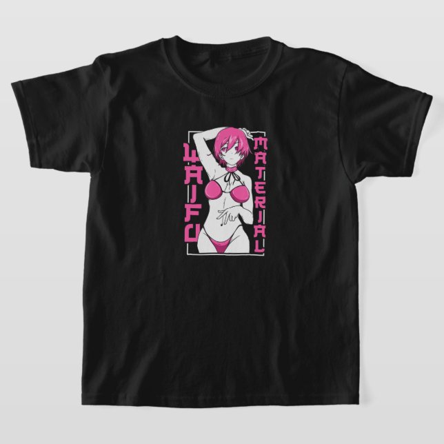 T-shirt Anime Waifu Materiel Anime Anime Lover (Poser)