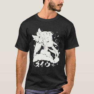 T-shirt Anime Waifu Mignonne Anime Manga Fille Chat Douce