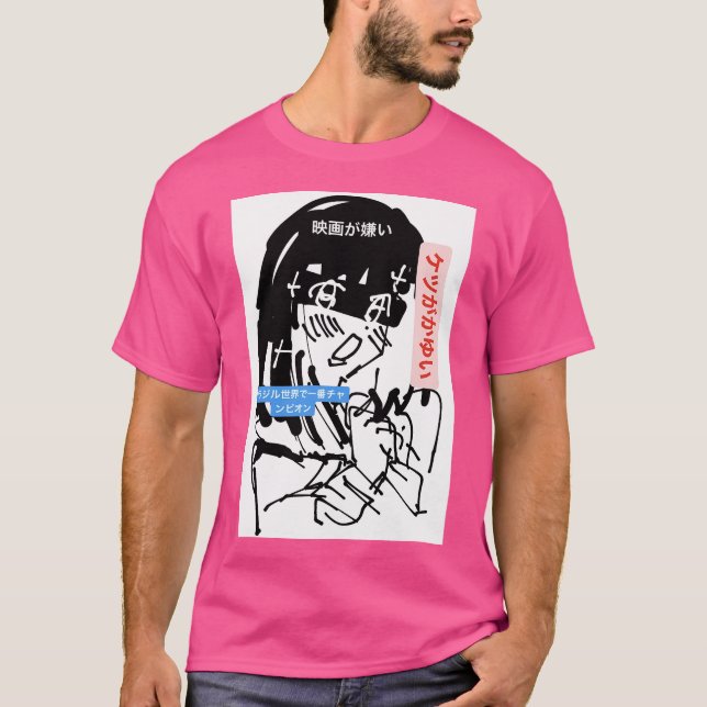 T-shirt Animecore Kawaii Etc (Devant)