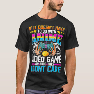 T-shirt Animme Video Gaming Food Japanese
