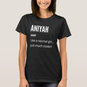 T-shirt Aniyah Noun comme un normal un tout juste beaucoup
