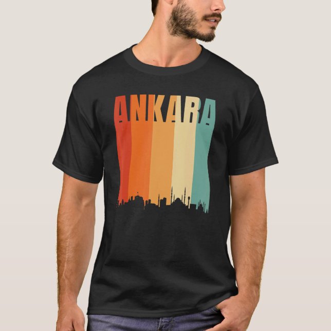 T-shirt Ankara Skyline (Devant)