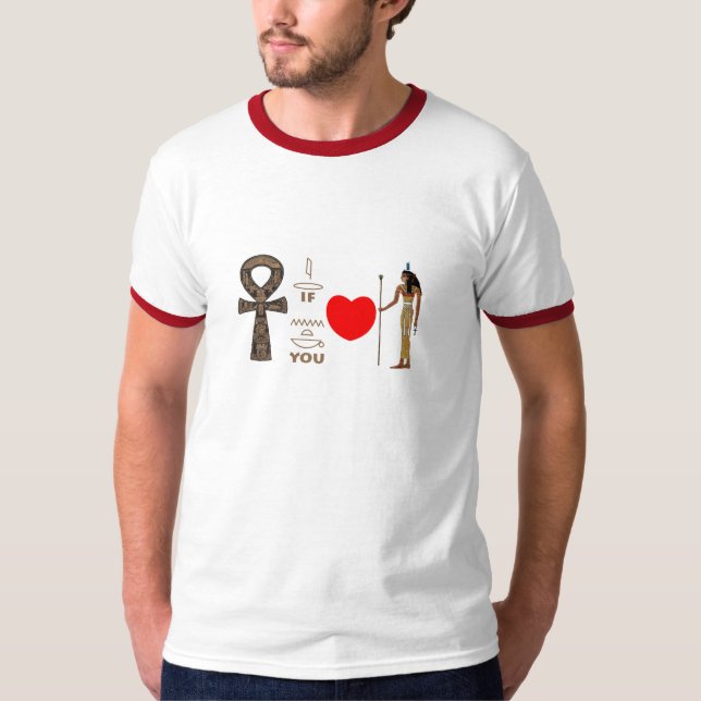 T-shirt Ankh si vous aimez ISIS (Devant)