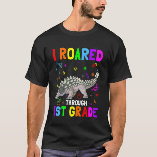 T-shirt Ankylosaurus Dinosaure Fossile Préhistorique Scien