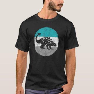 T-shirt Ankylosaurus Retro Dinosaur Cadeau Pour Hommes ou 