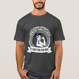 T-shirt Ankylose Spondylitis Guerrier Sensibilisation